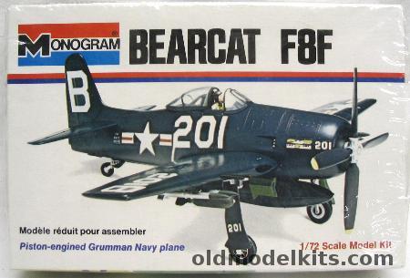 Monogram 1/72 Grumman F8F Bearcat - White Box Issue, 6789 plastic model kit